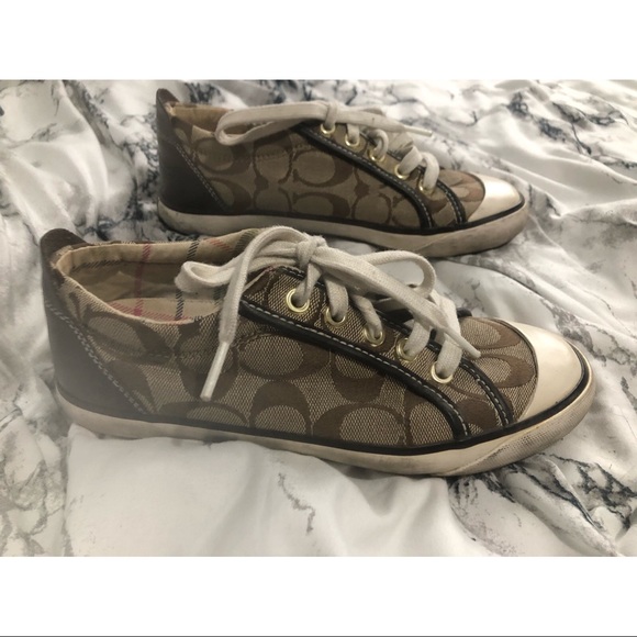 COACH Barrett tennis shoes sz 5.5 - Picture 3 of 5